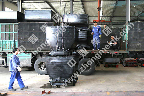 中煤集团一批固定式矿车再次发货陕西渭南