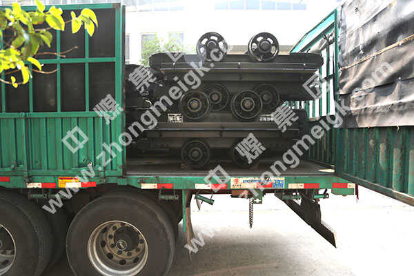 中煤集团一批矿用设备发往山西晋中